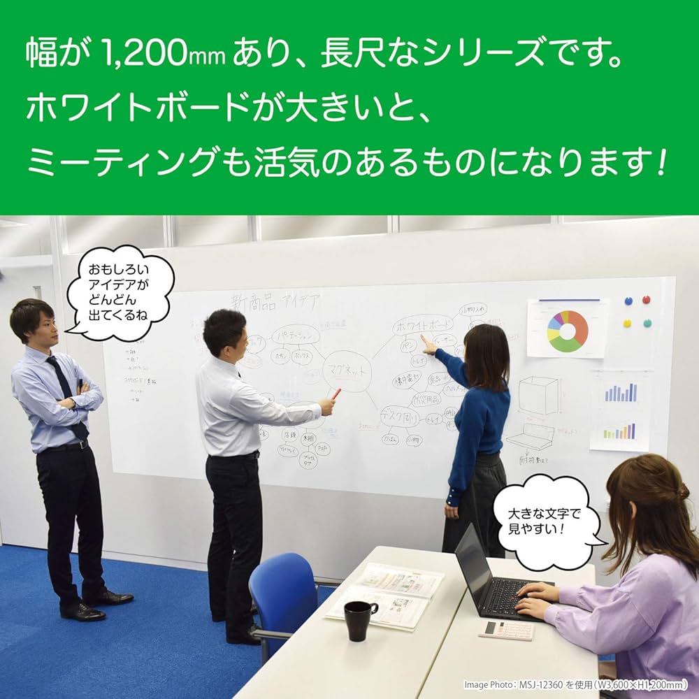 Amazon.co.jp: MagX MSJ-12360 Magnetic Dry Erase Board, Sheet